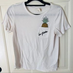 H&M Pineapple T-Shirt